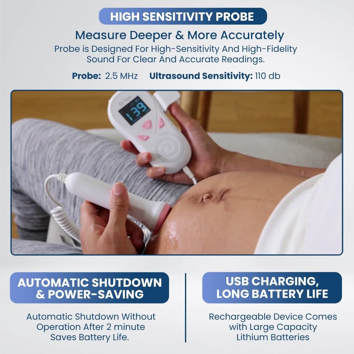 Dr Trust USA Fetal Doppler 1202 - Image 4