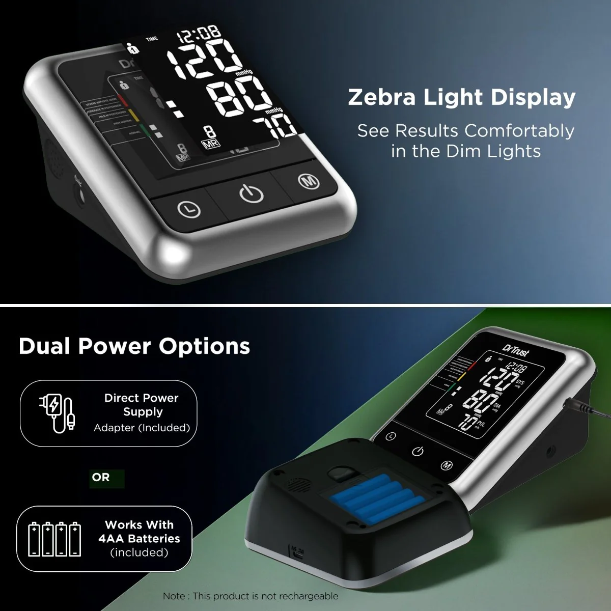 Dr Trust USA A-One Galaxy Digital BP Monitor 106 - Image 3