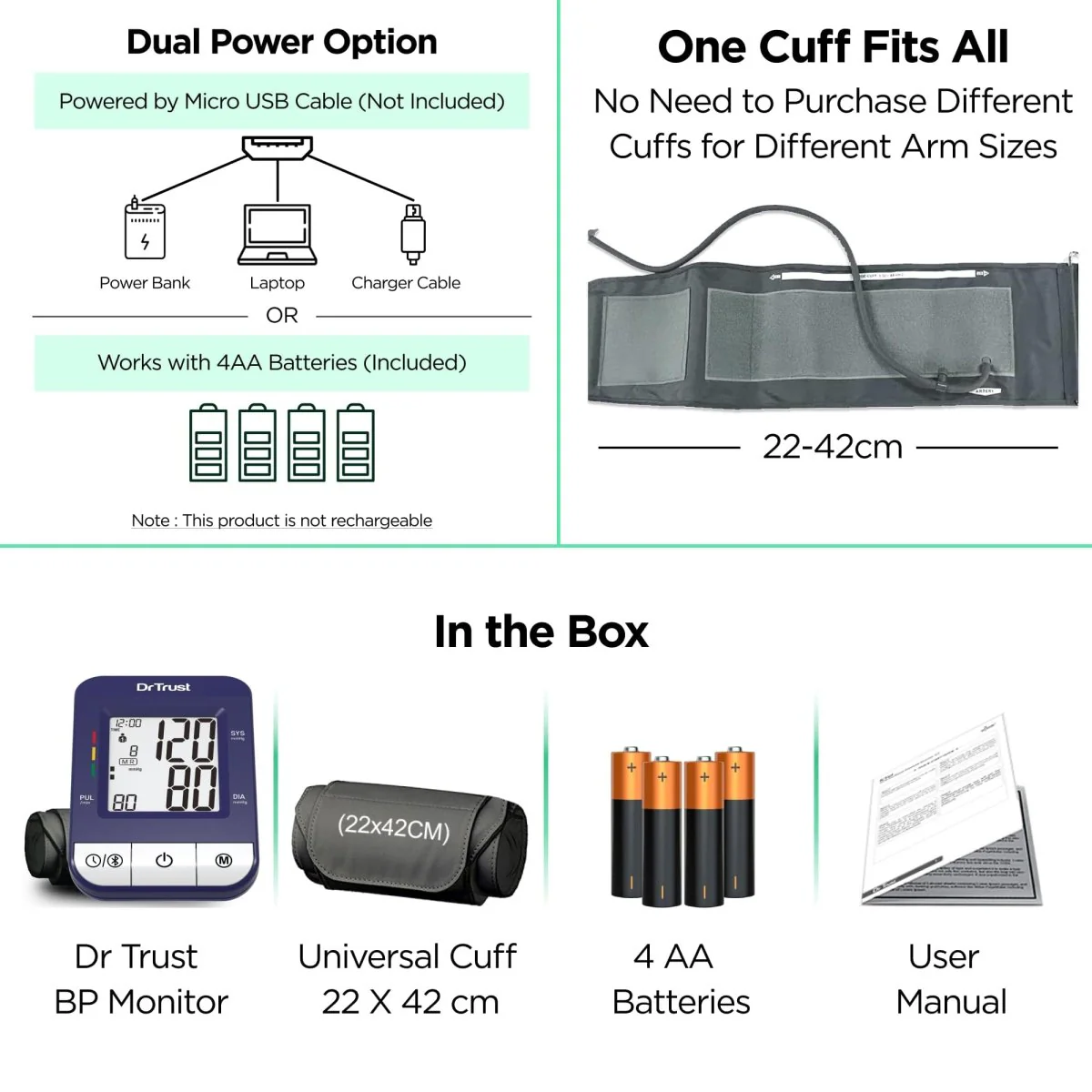 Dr Trust USA iCheck Connect BP Monitor 118 - Image 5