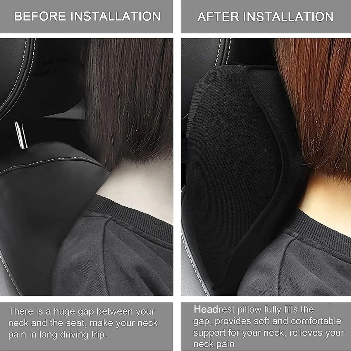 Dr Trust USA Orthopedic Neck Rest Car Seat Cushion 353 (Small) - Image 4
