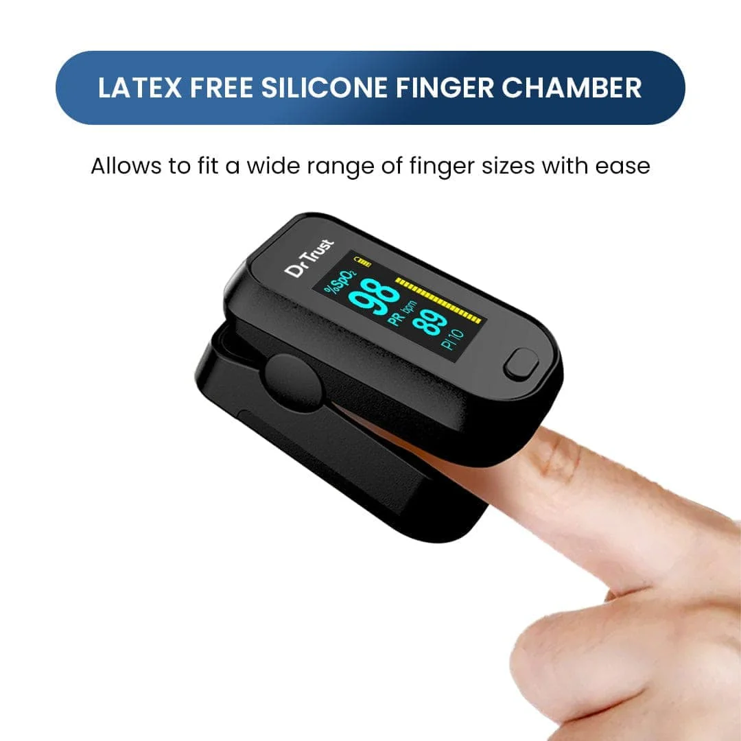 Dr Trust USA Finger Tip Pulse Oximeter Professional 210 - Image 3