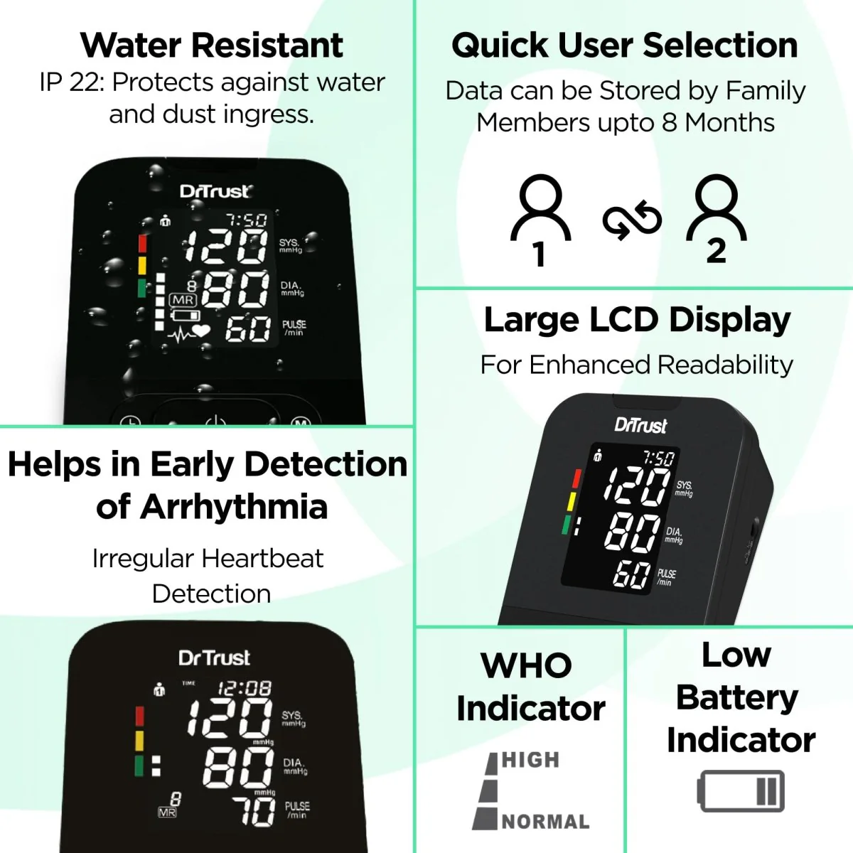 Dr Trust USA Smart Talking Digital BP Machine 101 - Image 4