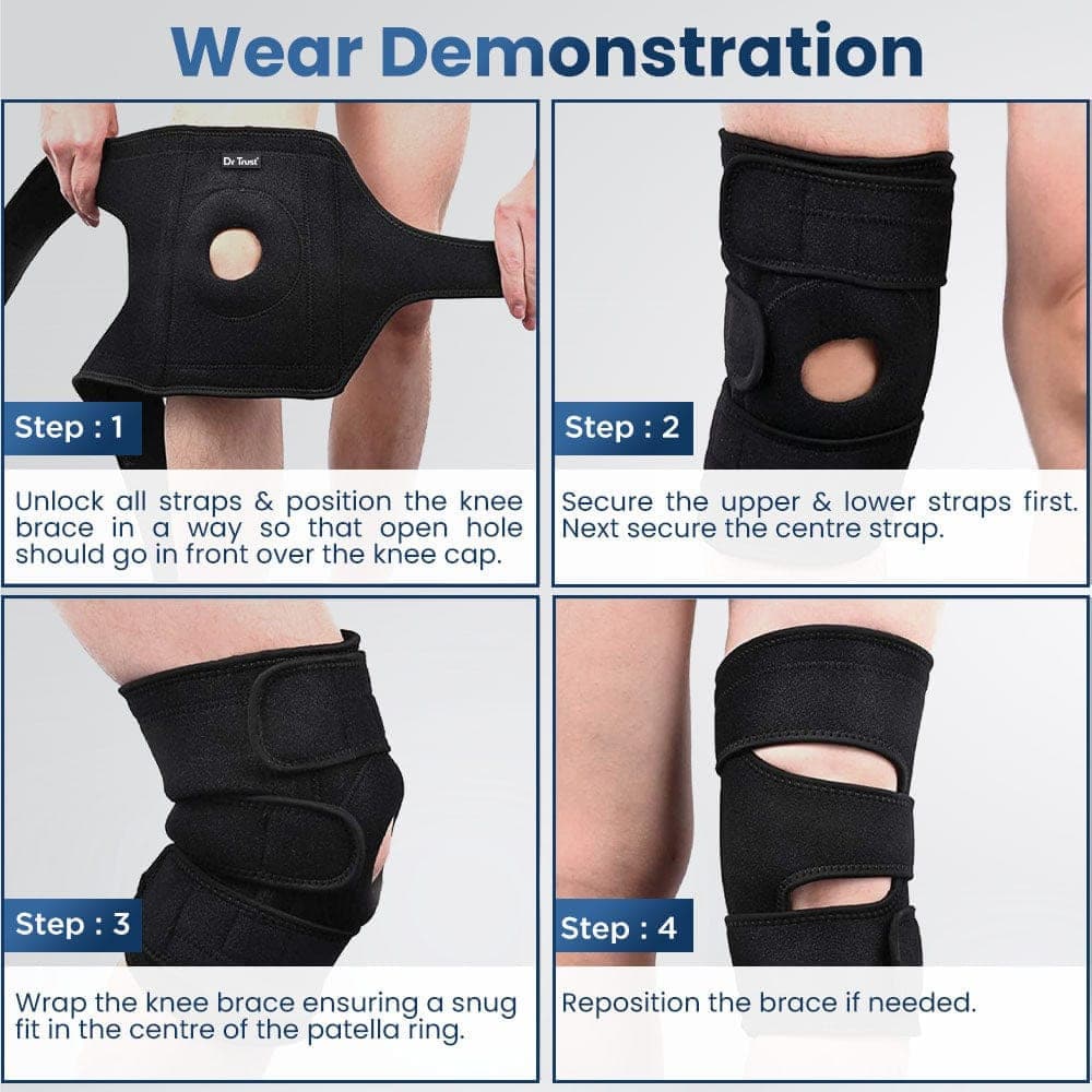 Dr Trust USA Spring Knee Protector Outdoor Sports 334 - Image 6