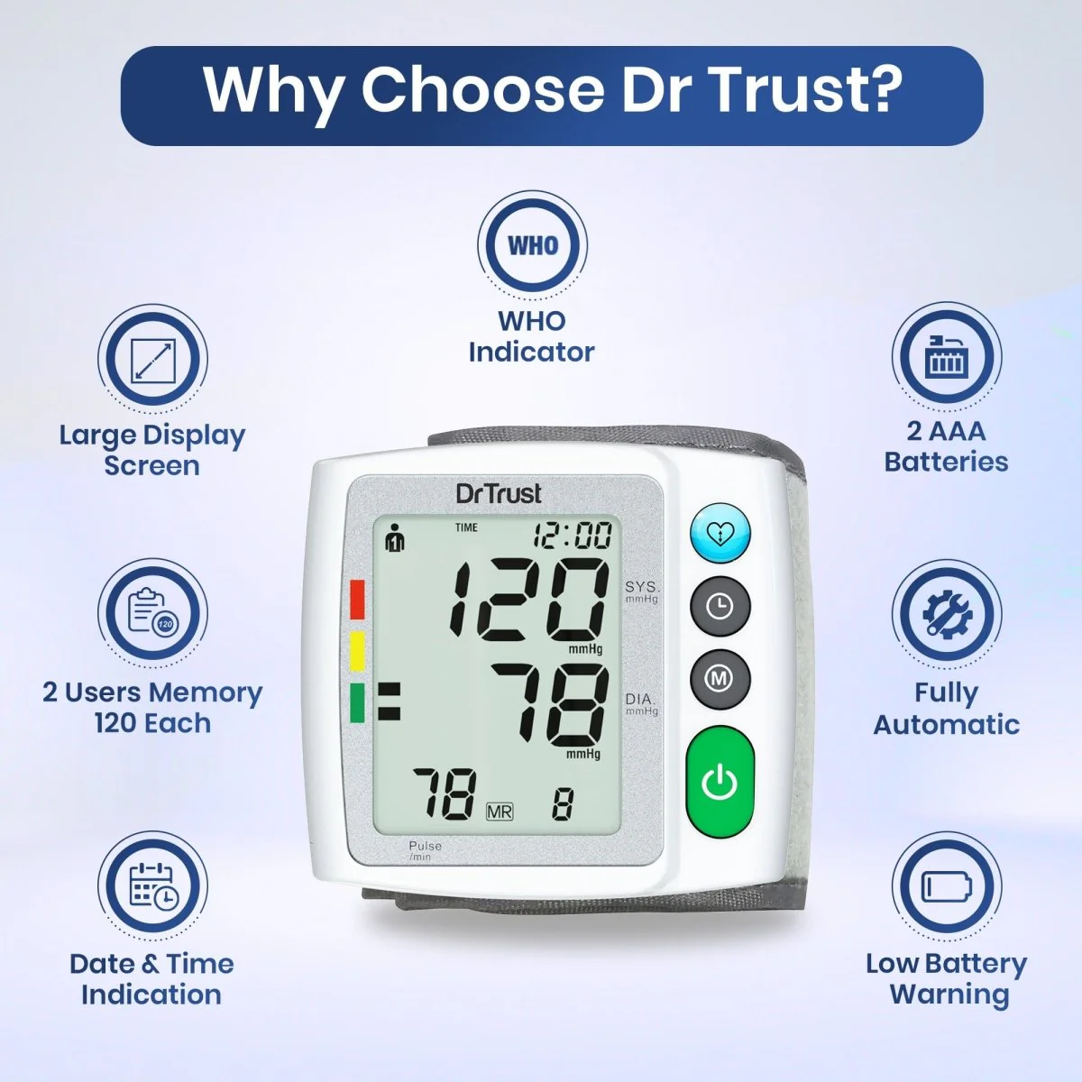 Dr Trust USA Wrist BP 109 - Image 4