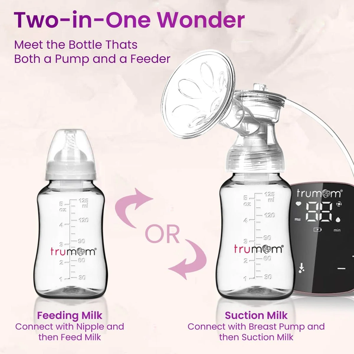 Trumom USA Electric Breast Pump 6006 - Image 2